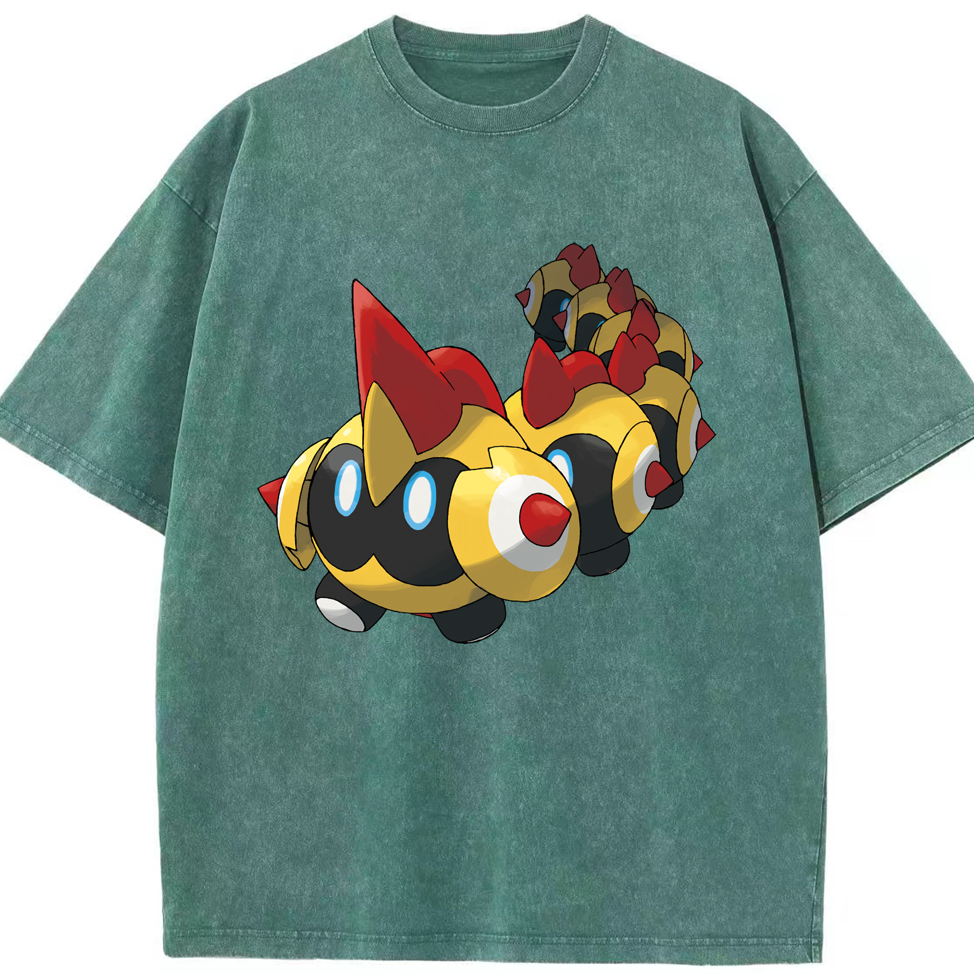 （画像用） ポケットモンスター Pokémon 綿100% ヴィンテージ風 半袖Tシャツ（フロントプリント）